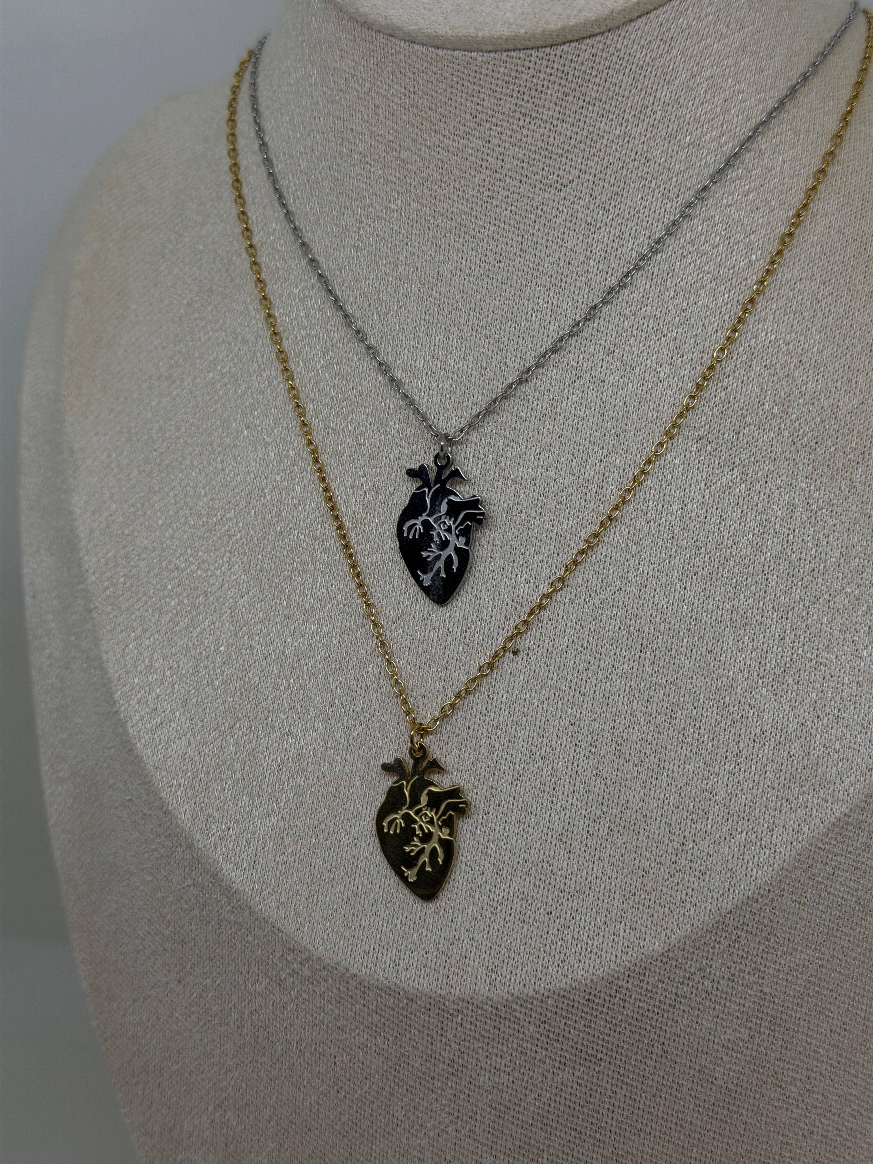 Collana Cuore Anatomico