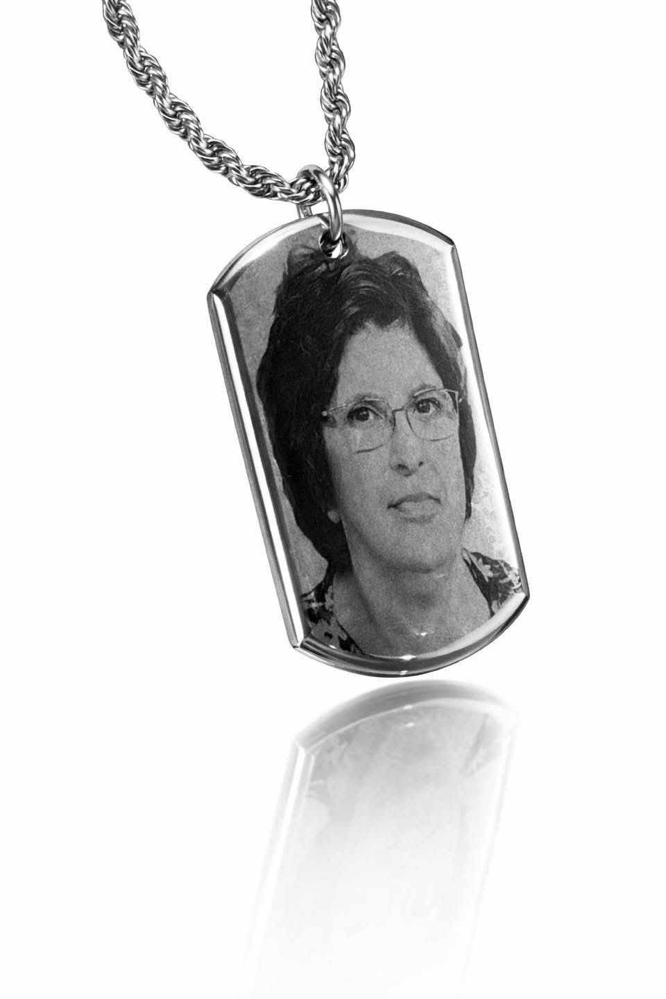 Collana Targhetta con Foto