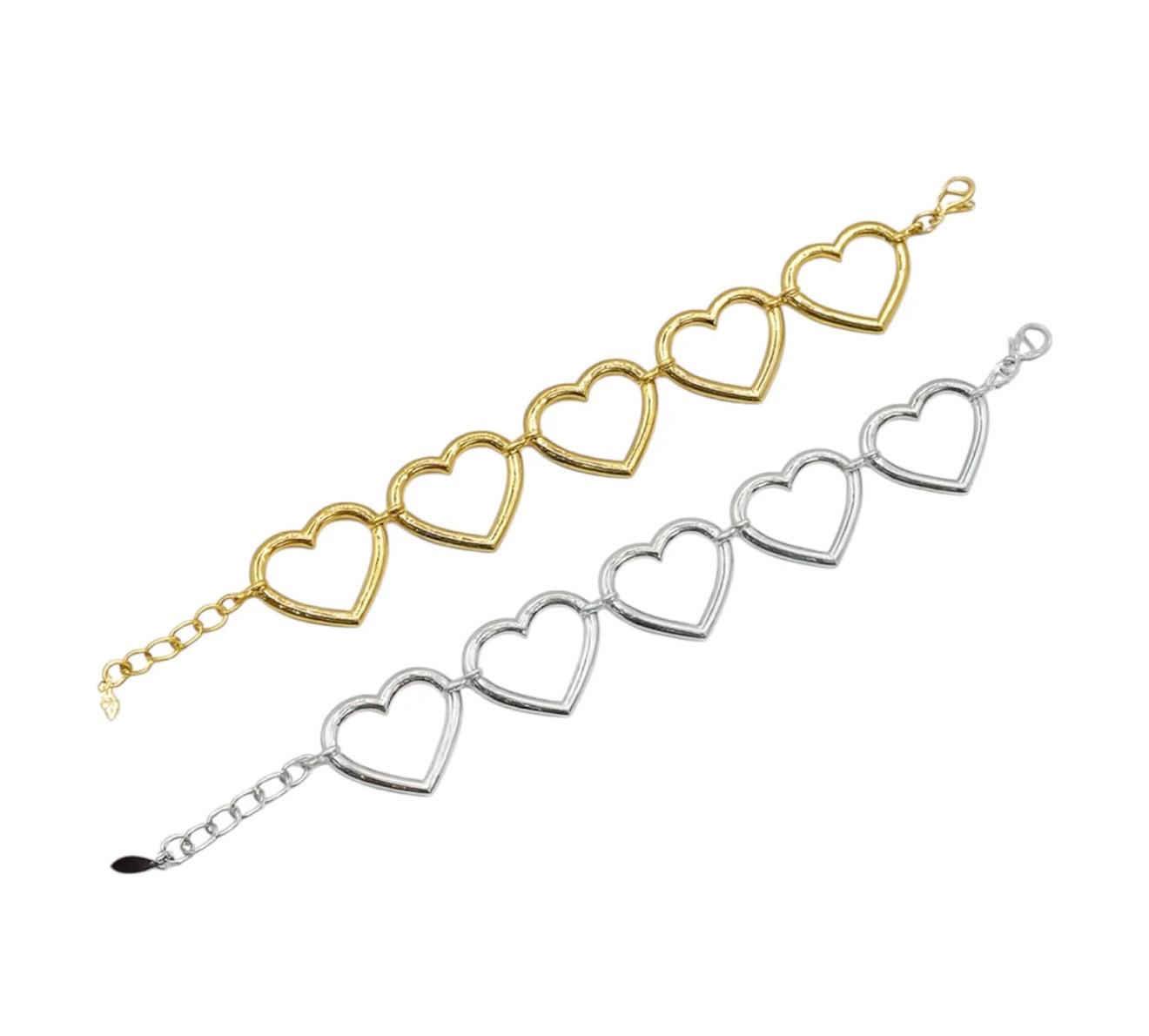Bracciale Cuore Traforato