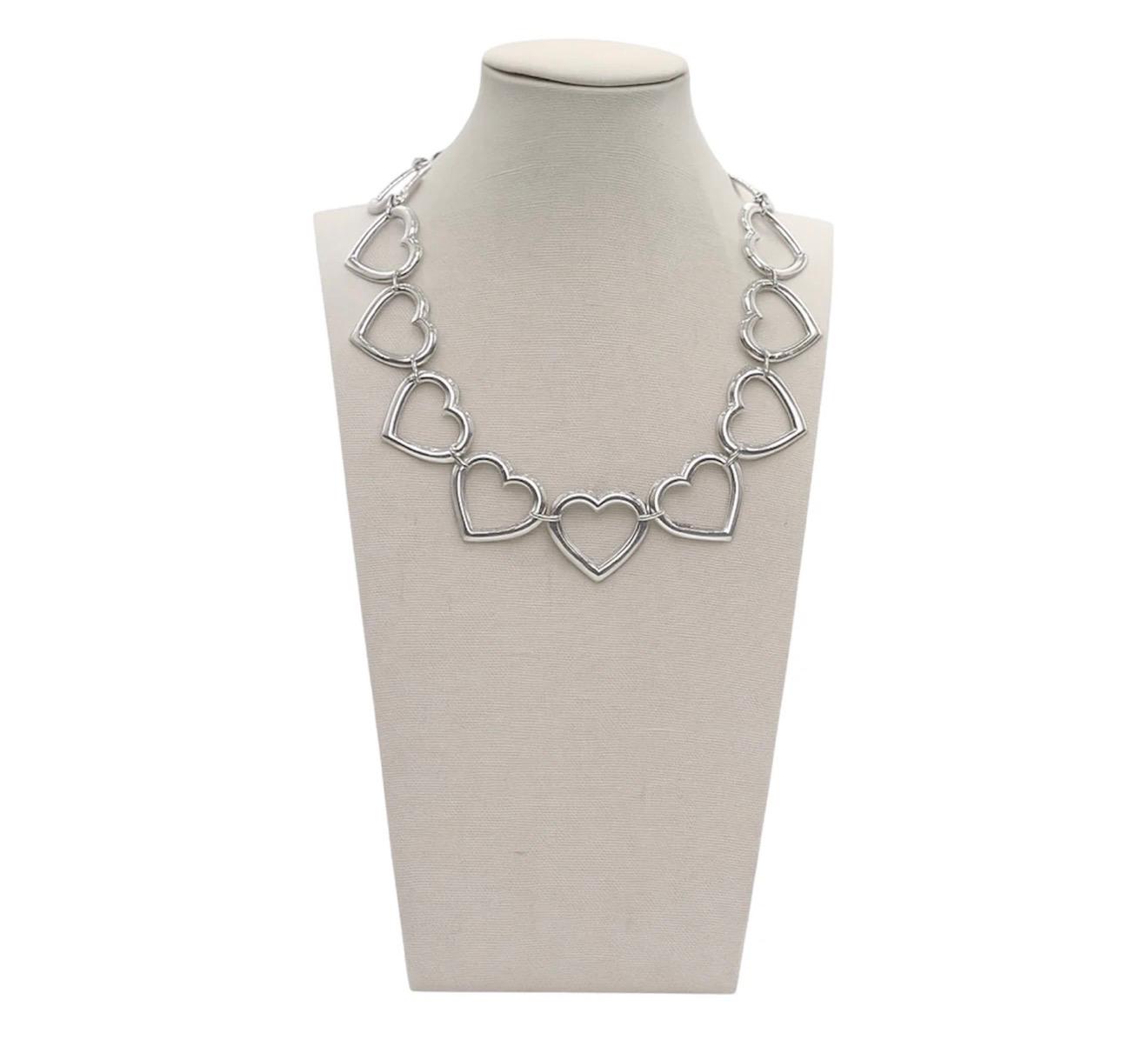 Collana Cuori Traforati