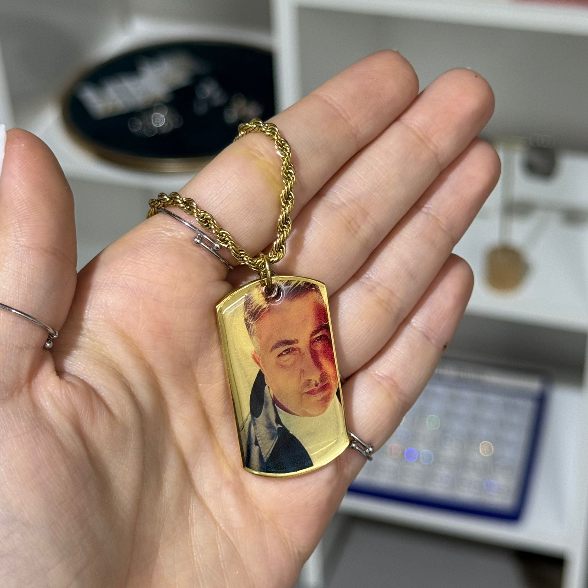 Collana Targhetta con Foto